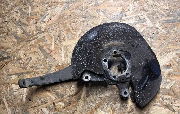 Jaguar S-Type Front wheel hub spindle knuckle 5W933K185A
