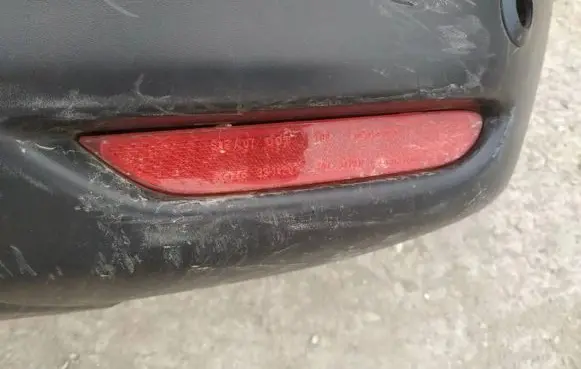 Nissan Qashqai Rear tail light reflector