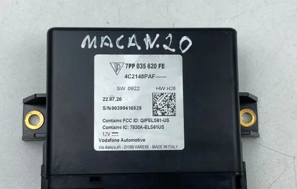 Porsche Macan (95B) GPS navigation control unit/module 7PP035620FE