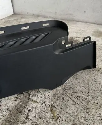 Cabin air duct channel