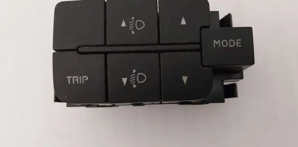 Headlight level height control switch