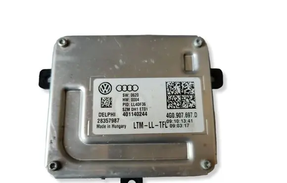 Audi A6 C7 Headlight ballast module Xenon 4G0907697D