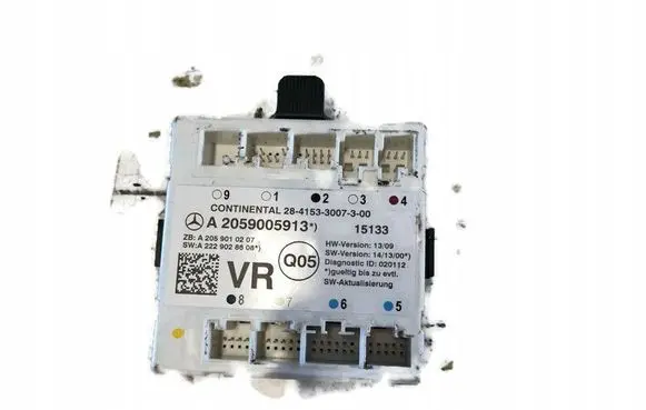 Mercedes-Benz C W205 Door control unit/module A2059005913