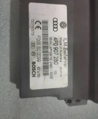 Audi A6 S6 C6 4F Other control units/modules 4F0907280 4F0910280 F005S00099