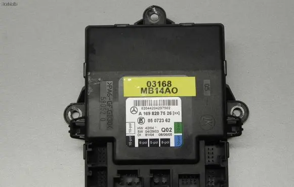 Mercedes-Benz A W169 Door control unit/module A1698209126 A1698208526