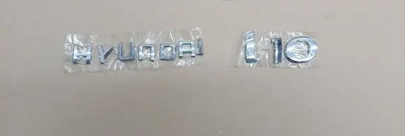 Hyundai i10 Rear door emblem/model letters 