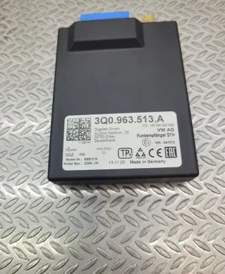 Volkswagen Passat Alltrack Auxiliary heating control unit/module 3Q0963513A