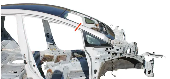 Toyota Prius+ (ZVW40) Front quarter panel 