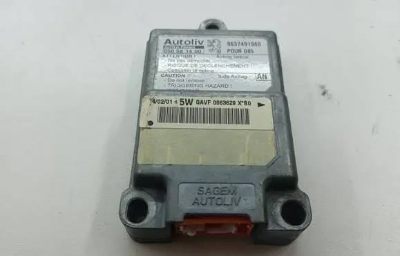 Peugeot 406 Airbag deployment crash/impact sensor 9637491980 550581400 0063629
