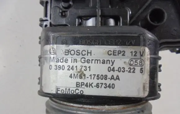 Mazda 3 I Front wiper linkage and motor BP4K-67340