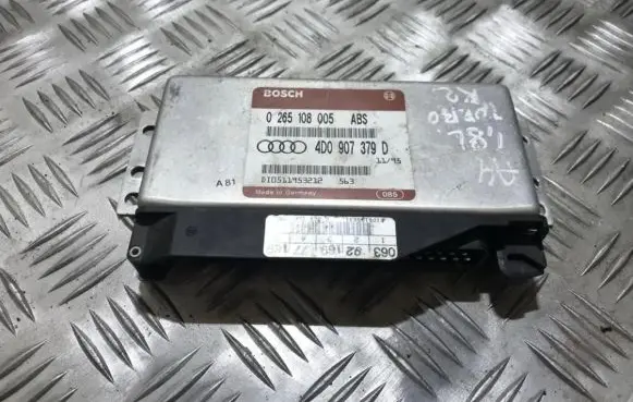 Audi A4 S4 B5 8D ABS control unit/module 0265108005 4d0907379d