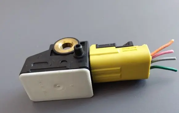Airbag deployment crash/impact sensor
