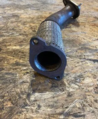 Opel Astra K Muffler pipe connector clamp 