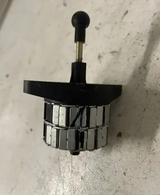 BMW 5 E60 E61 Headlight level adjustment motor 8352206 72774900