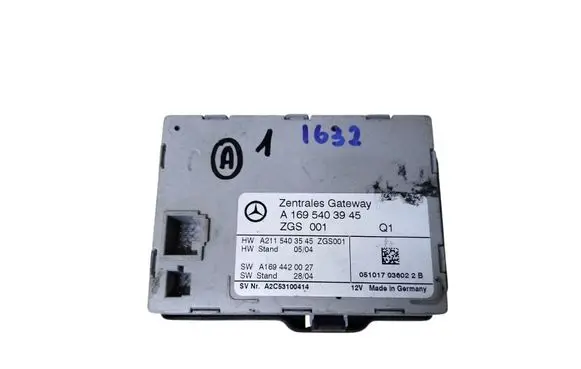 Mercedes-Benz A W169 Gateway control module A1695403945
