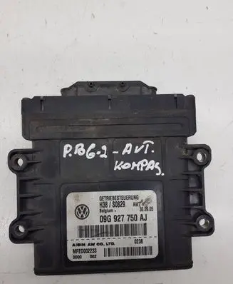 Volkswagen PASSAT B6 Gearbox control unit/module 09G927750AJ MFED002233 H38S0829