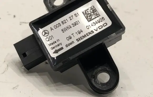 Airbag deployment crash/impact sensor