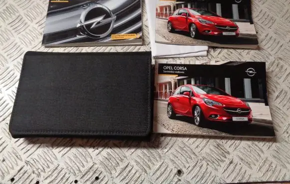 Opel Corsa E User manual 
