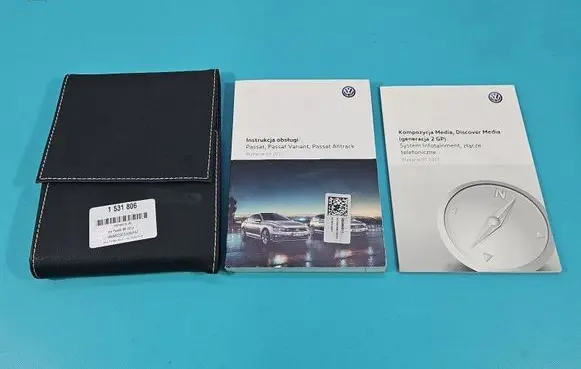 Volkswagen PASSAT B8 User manual IMPRK1531806
