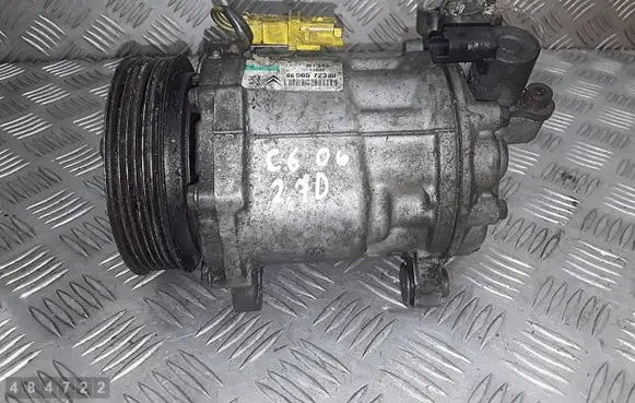 Citroen C6 Air conditioning (A/C) compressor (pump) 9656572380