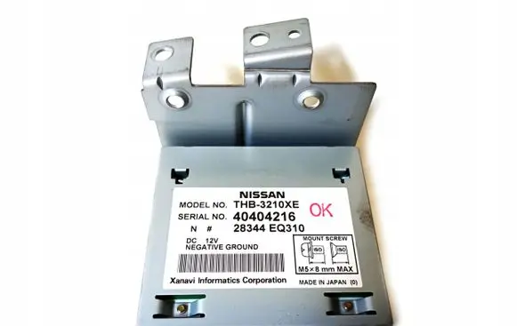 Nissan X-Trail T30 GPS navigation control unit/module THB3210XE