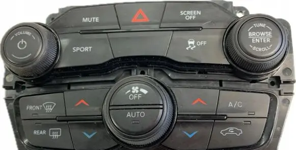 Dodge Challenger Climate control unit 68293606AE