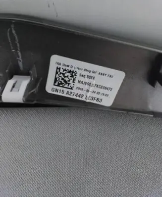 Ford Ecosport Rear door trim (molding) GN15A27442