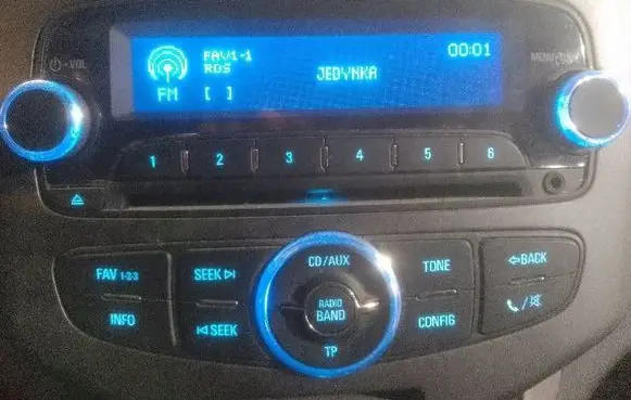 Radio/GPS head unit trim