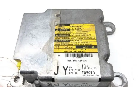 Airbag deployment crash/impact sensor