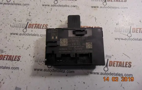 Porsche Cayenne (92A) Door control unit/module 4H0959795J