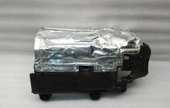 Heat shield in engine bay