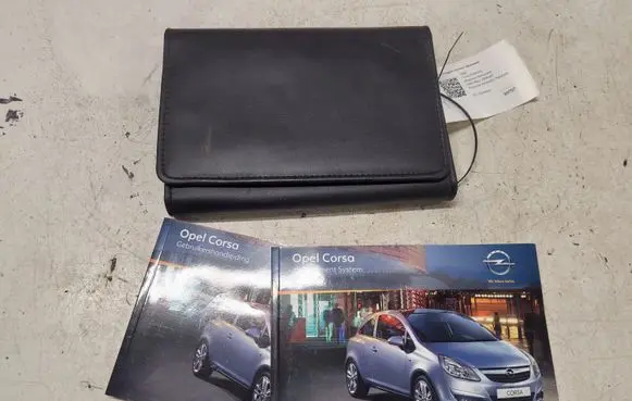 Opel Corsa D Owners service history hand book 
