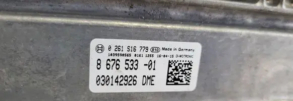BMW 4 F36 Gran coupe Engine control unit/module 0261S16779 867653301 99S06S6E0T