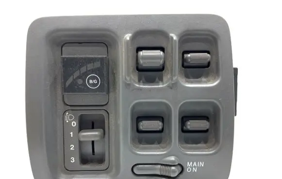 Electric window control switch