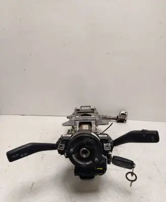 Steering wheel axle set