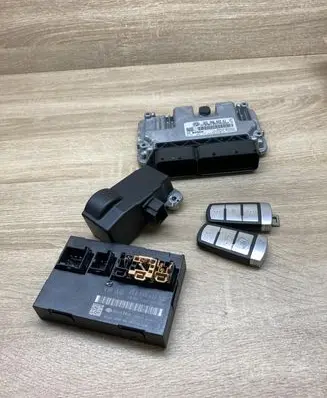 Volkswagen PASSAT B6 Engine ECU kit and lock set 03C906022AJ 3C0959433AR 3C0905861G