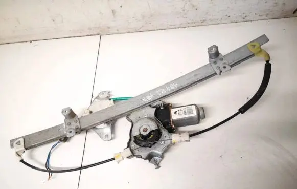 Sliding door window regulator with motor