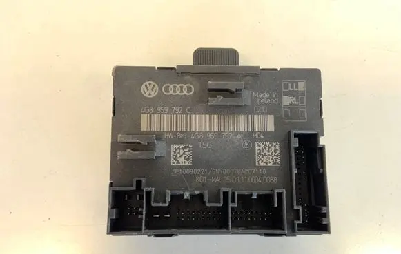 Audi A7 S7 4G Door control unit/module 4G8959792C 4G8959792A