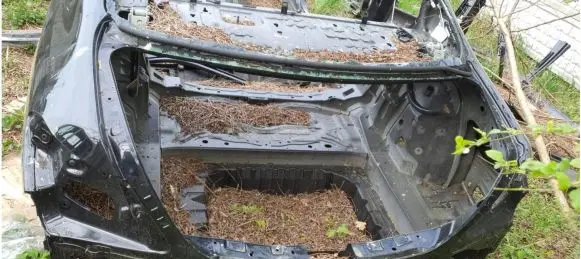 Mercedes-Benz E W213 Trunk bottom trim panel 