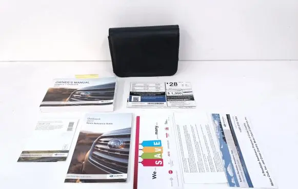Subaru Outback (BS) Owners service history hand book 