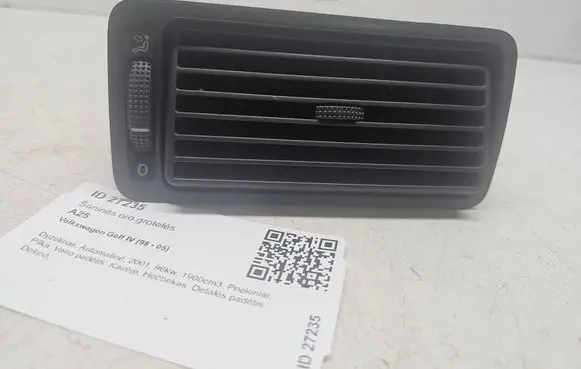 Volkswagen Golf IV Dashboard side air vent grill/cover trim 1J1819704C