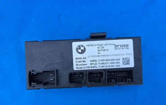 BMW 7 G70 Tailgate/trunk control unit/module 5A74B10 E41018109