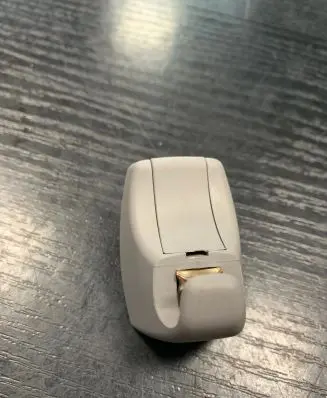 Sun visor clip/hook/bracket