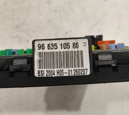 Peugeot 407 Engine ECU kit and lock set 9664257580 9663510580 9663123280