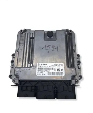 Peugeot 508 Engine control unit/module 9667187080 0281016635 9676379080