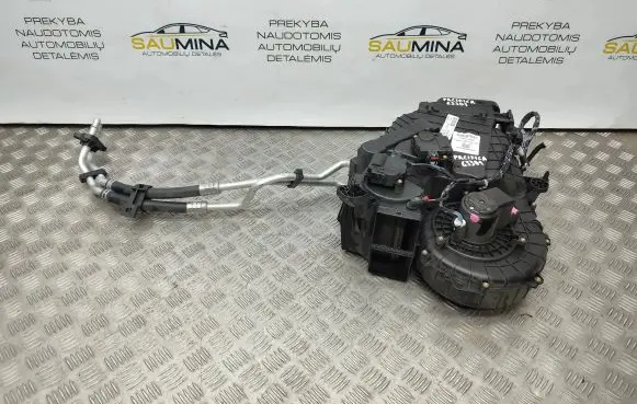 Interior heater climate box assembly