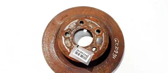Volvo S40 Rear brake disc neventiliuojamas