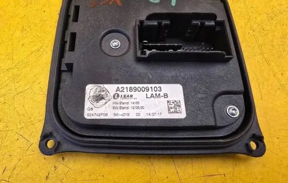 Mercedes-Benz CLS C218 X218 Headlight ballast module Xenon A2189009103 524742F06 5414019