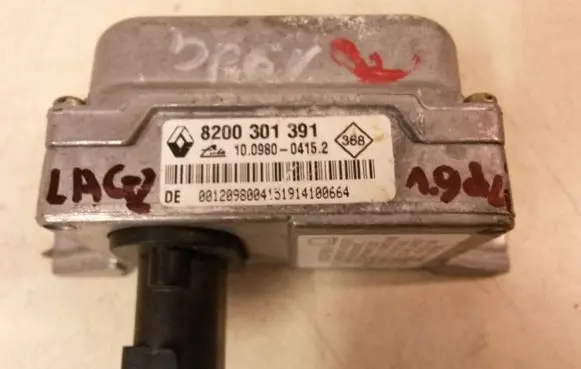 Renault Laguna II ESP acceleration yaw rate sensor 8200301391 10098004152 10098514024