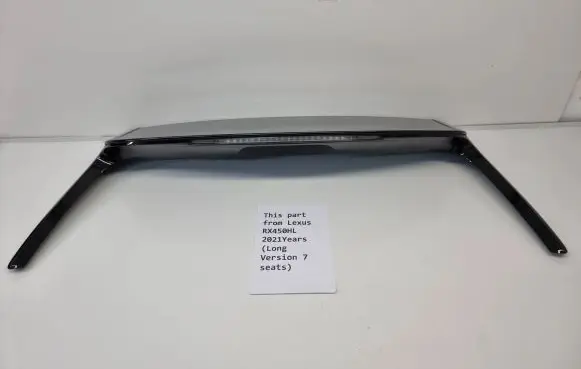 Tailgate/trunk spoiler